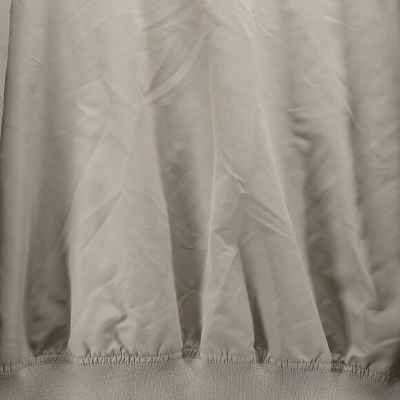 Rae's Creek Men's Jacket Tan Medium Long Sleeve Pullover 1/2 Zip Embroidered - Picture 5 of 12